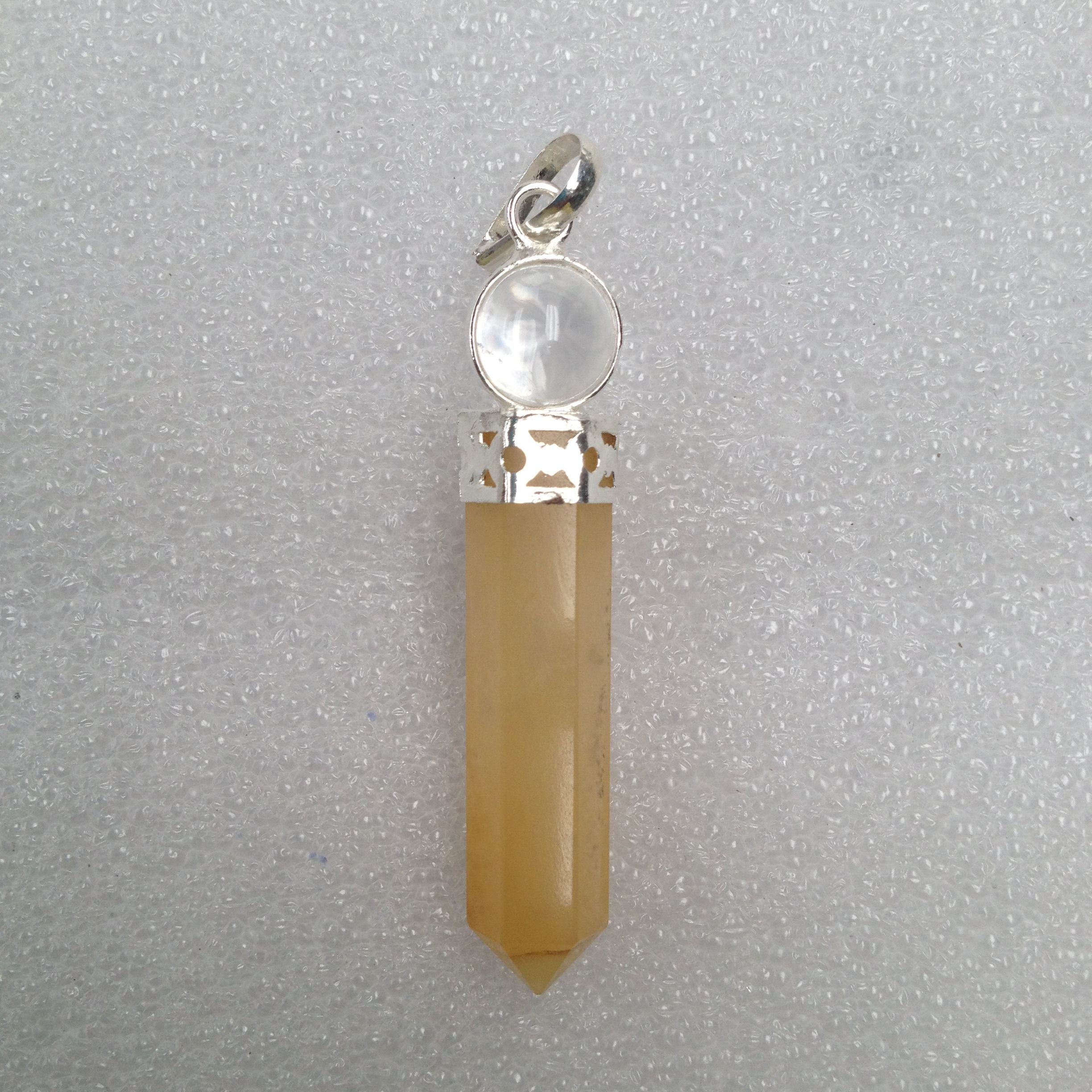 Yellow Aventurine - Ball Point Pendant Yellow Aventurine - Ball Point Pendant